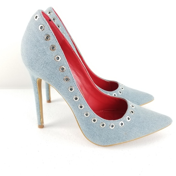 Shoe Republic LA Shoes - FINAL PRICE Shoe Republic LA Light Denim Heels